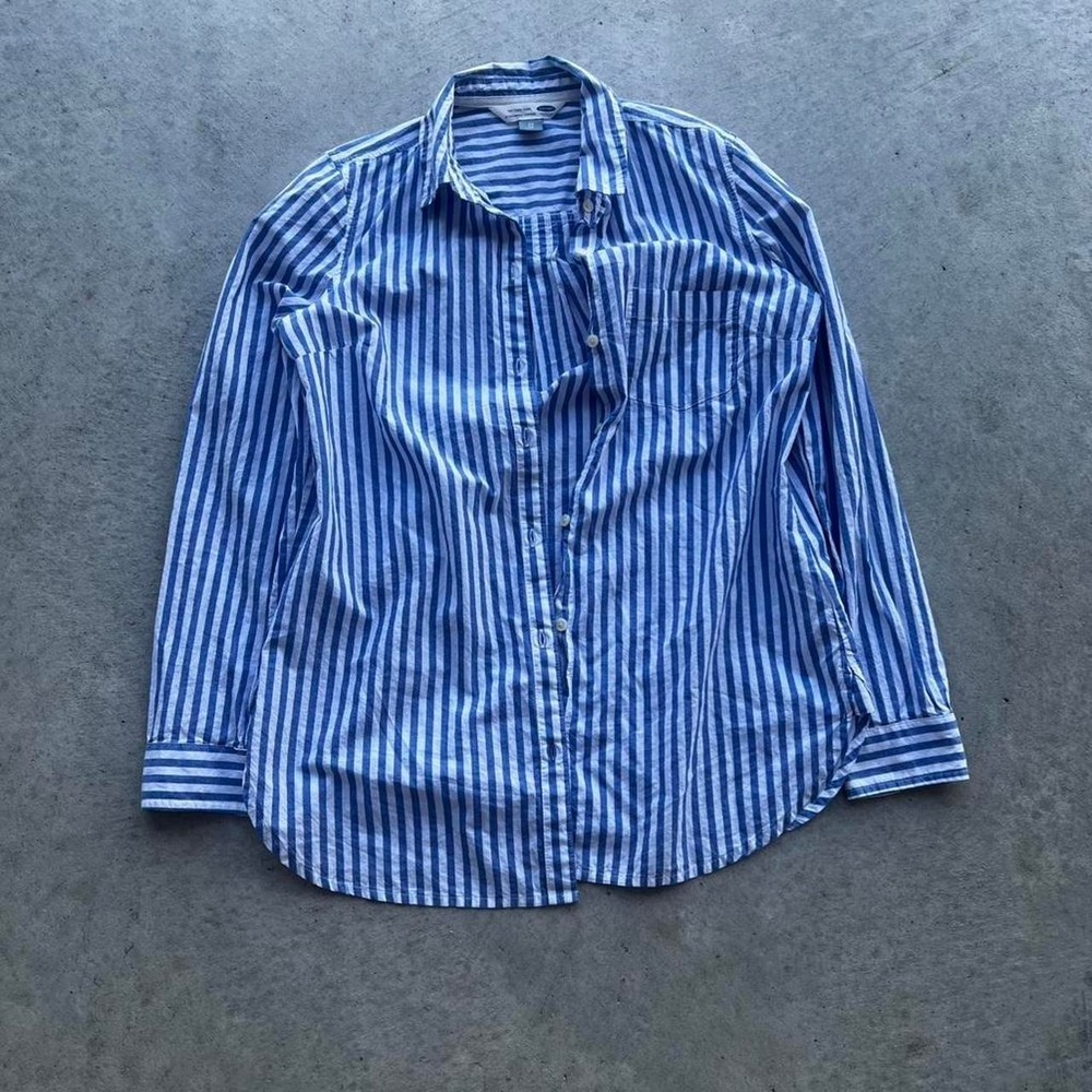 Vintage Striped Button Up Essential
